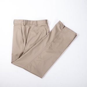 Nike Golf Tan Flat Front Tech Pants